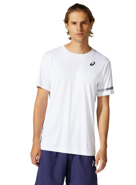 Playera Asics Court Blanca The Padel Lab