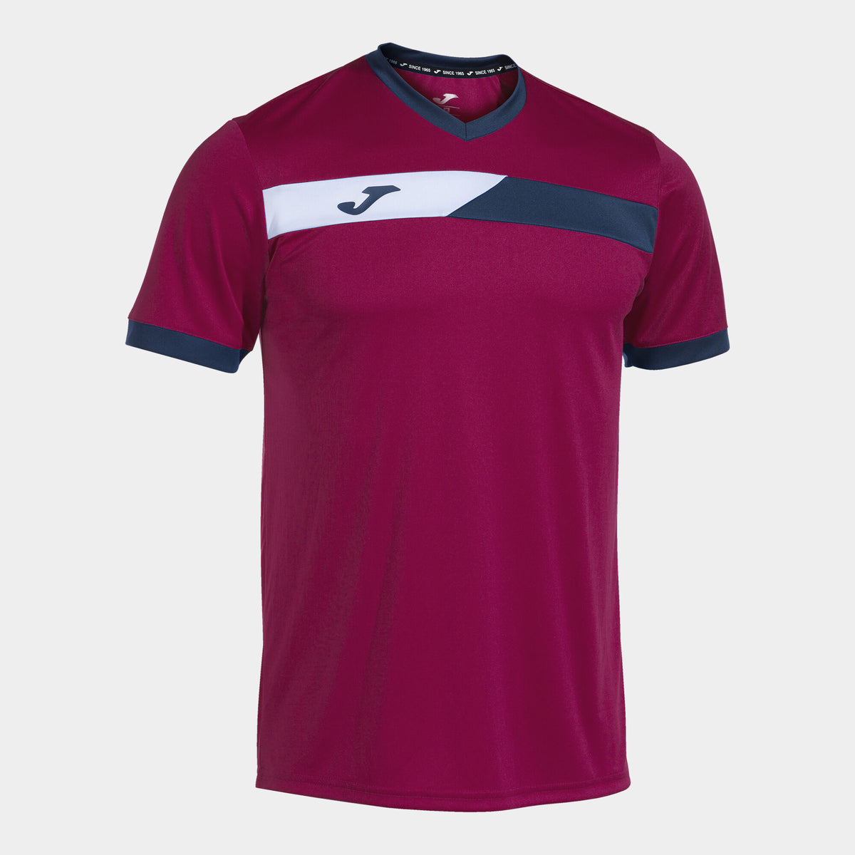 Playera Joma Court color Dark Red