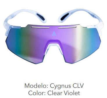 Lentes Deportivos Payle Cygnus Clear-Violet