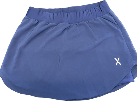 Falda Short Oxygen Azul