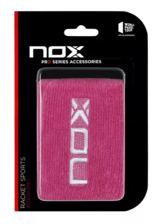 Muñequera NOX color Rosa - 2Pk