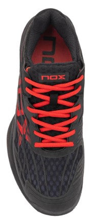 Tenis de Pádel Nox AT10 LUX Negro/Rojo