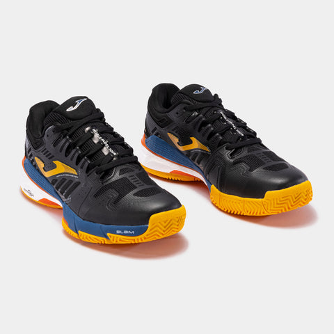 Tenis JOMA Slam 23 Clay Negro/Azul/Naranja