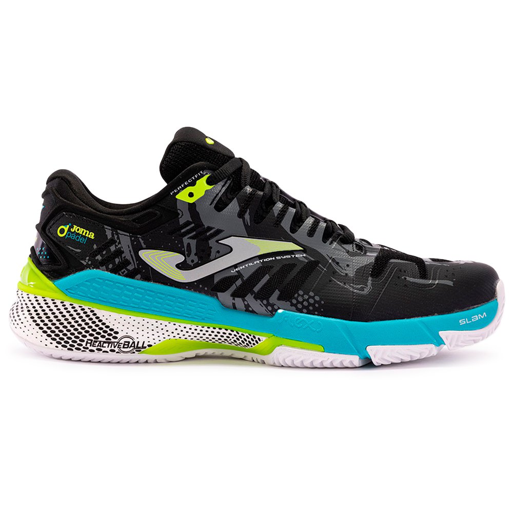 Tenis JOMA SLAM Negro/Azul 2024