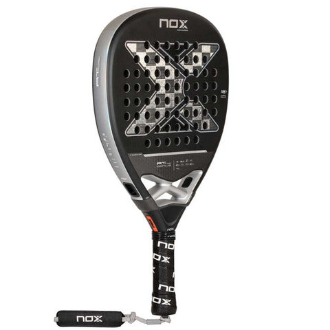 Pala de Padel NOX AT10 Genius Attack 18k Alum 2024 by Agustín Tapia