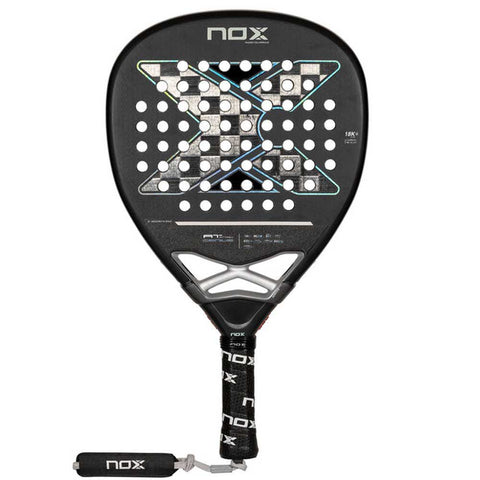 Pala de Padel NOX AT10 Genius Attack 18k Alum 2024 by Agustín Tapia