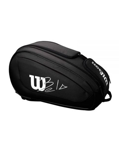 Paletero Wilson Bela Super Tour Padel Negro