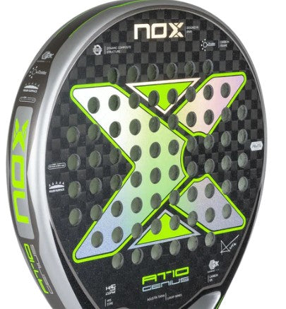 Pala de Padel NOX AT10 Luxury GENIUS Arena 12K 2023 by Agustín Tapia