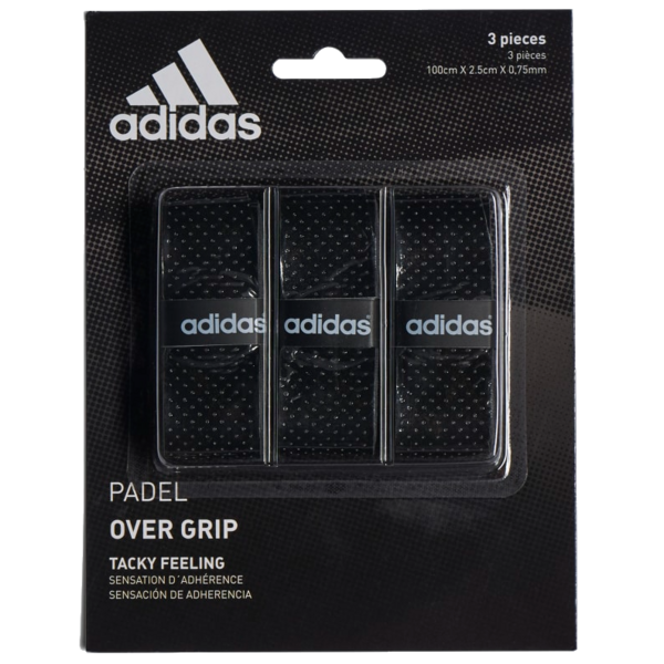 Overgrip Adidas Microperforados Negro 3-Pack