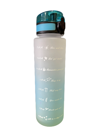 Termo Motivacional 900 ml Celeste