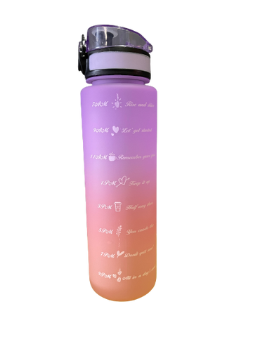 Termo Motivacional 900 ml Morado-Rosa