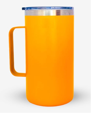 Taza / Tarro Térmico 20 oz Amarillo