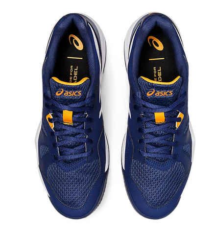 Tenis Asics Gel-Padel Pro 5 Azul Marino y Blanco