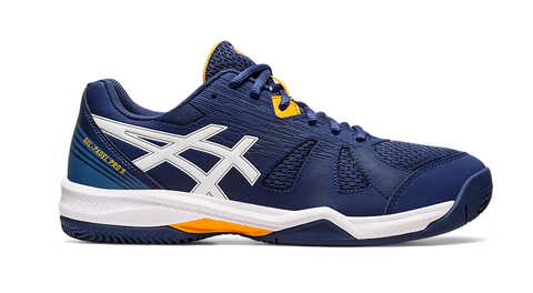 Tenis Asics Gel-Padel Pro 5 Azul Marino y Blanco